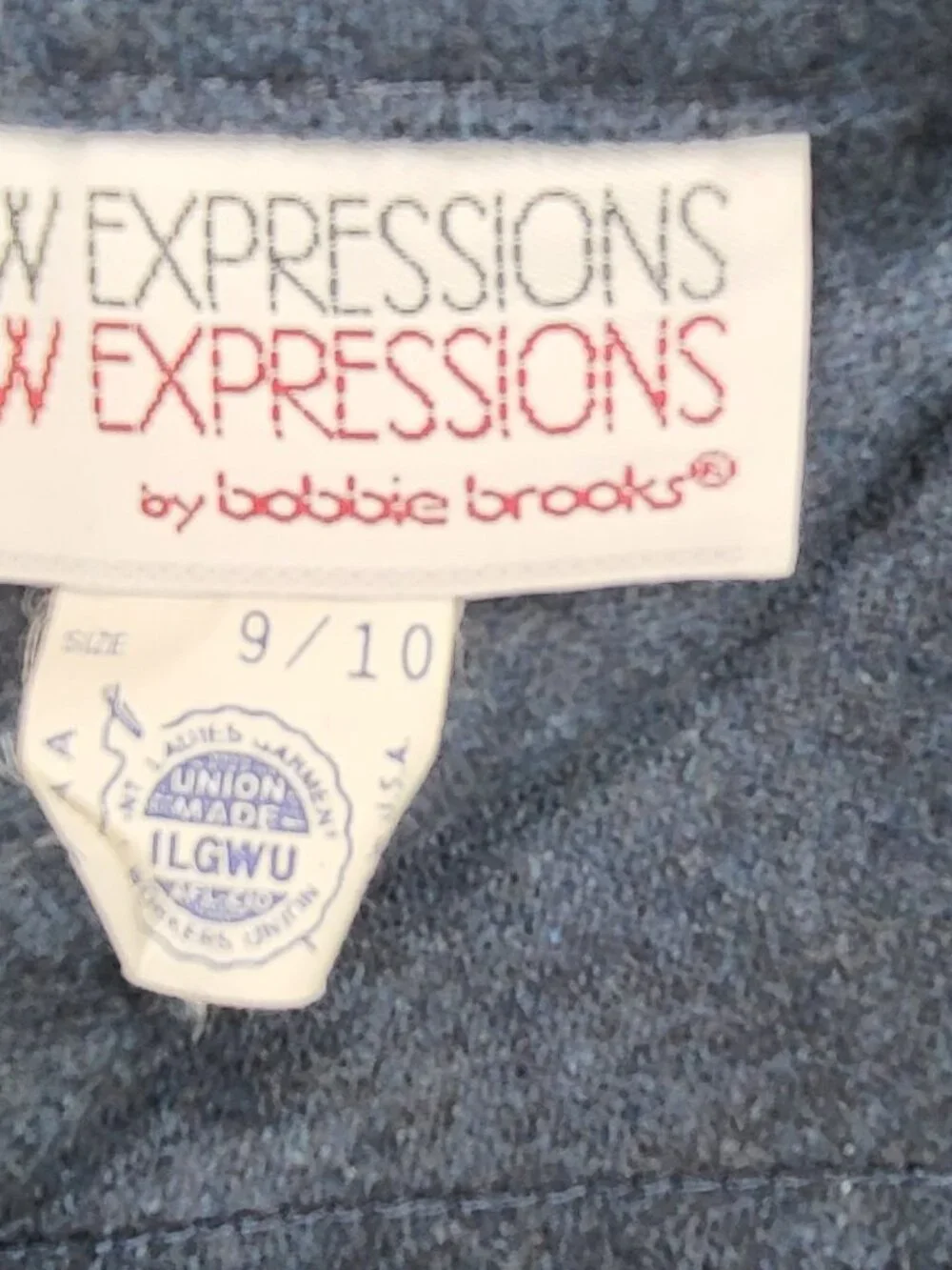 VTG New Expressions Bobbie Brooks Wool Blend 2 Pc Skirt Suit Set 9/10 USA ILGWU